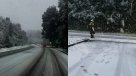 Las postales de la hermosa nevazón que tiene a Valdivia cubierta de blanco Las postales de la hermosa nevazón que tiene a Valdivia cubierta de blanco