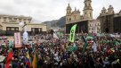 Miles de personas se suman a las protestas contra el Gobierno colombiano Miles de personas se suman a las protestas contra el Gobierno colombiano