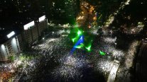 La masiva manifestación en Plaza Baquedano tras el triunfo del Apruebo La masiva manifestación en Plaza Baquedano tras el triunfo del Apruebo