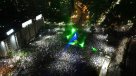 La masiva manifestación en Plaza Baquedano tras el triunfo del Apruebo La masiva manifestación en Plaza Baquedano tras el triunfo del Apruebo