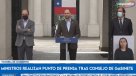 Ministro Bellolio por el rechazo: Ministro Bellolio por el rechazo: