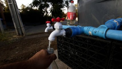  Estanque abastece de agua a sectores de Lo Barnechea  