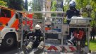 Bomberos chicos buenos: Rescataron a gatita Bomberos chicos buenos: Rescataron a gatita