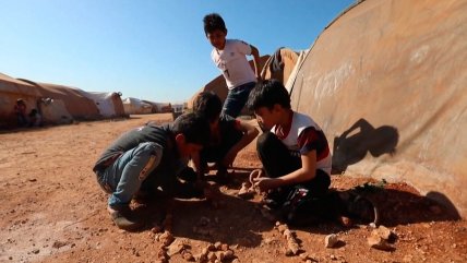   Producto de la guerra, niños de Siria no quieren volver a sus hogares 
