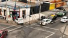 Choque derribó un semáforo al sur de Iquique Choque derribó un semáforo al sur de Iquique