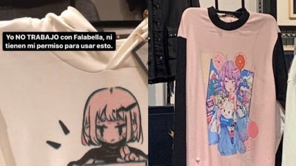  Artista funa a Falabella por uso de ilustraciones sin permiso  