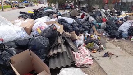   Molestia ciudadana por basura en la calles de Talca 
