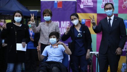  Comenzó el proceso de vacunación para niños desde los seis años  