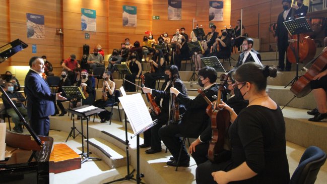 Orquesta Sinfónica de la Universidad de Magallanes reanudó los conciertos presenciales