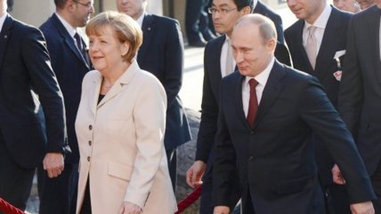  Putin se despidió de Merkel tras muchos años de 