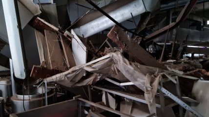   Derrumbe en techumbre de Hospital Carlos Van Buren: Trabajadores denuncian 