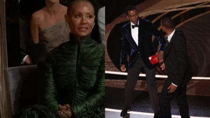  Muestran la reacción de Jada Pinkett Smith al golpe a Chris Rock  