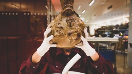   Exposición recrea la actualidad con técnica cerámica de la cultura Moche 