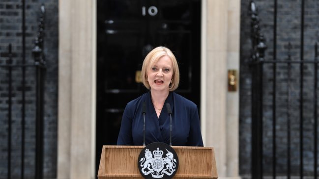 Liz Truss asumió como nueva Primera Ministra de Reino Unido