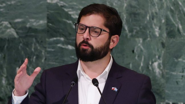 Boric compartió en la ONU sus 