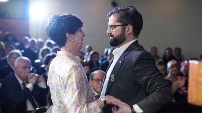 Presidente Boric encabezó homenaje a Salvador Allende por el 50° aniversario de su discurso en la ONU