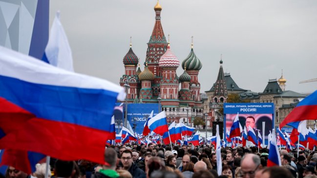 Regiones ucranianas anexionadas hablarán en ruso y utilizarán sólo el rublo desde 2023