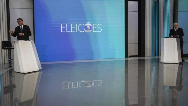 El último cara a cara: Bolsonaro y Lula se miden en debate a dos días de las elecciones
