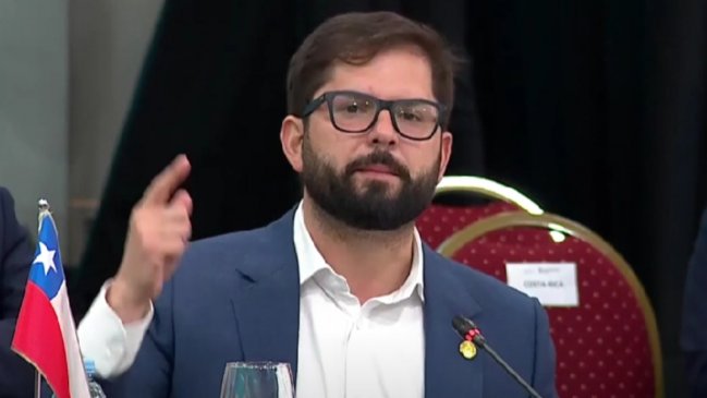 Celac: Boric exigió liberación de presos en Nicaragua, 