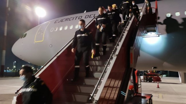 Comenzó a llegar ayuda internacional para combatir los incendios forestales