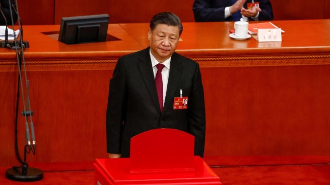 Parlamento chino reeligió a Xi Jinping para un tercer mandato de cinco años