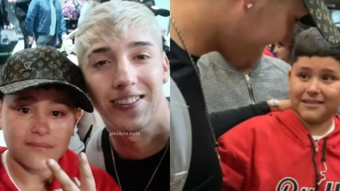 Niño lloró tras conocer a Pailita: El cantante le dio un inesperado regalo Niño lloró tras conocer a Pailita: El cantante le dio un inesperado regalo