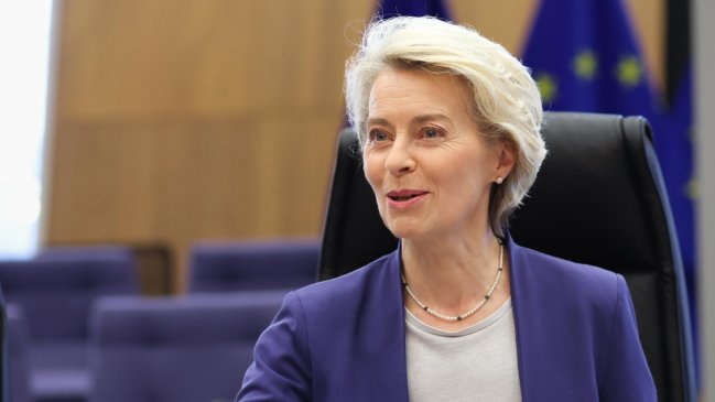 Von der Leyen hará anuncios en materia de energía y tecnología en su visita por Chile