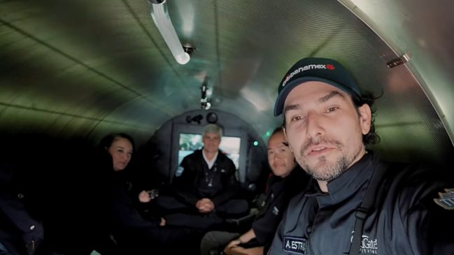 Youtuber reveló cláusulas del submarino que bajó al Titanic: 
