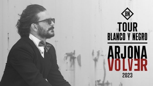 Ricardo Arjona agenda show para el segundo semestre en Estadio Bicentenario La Florida