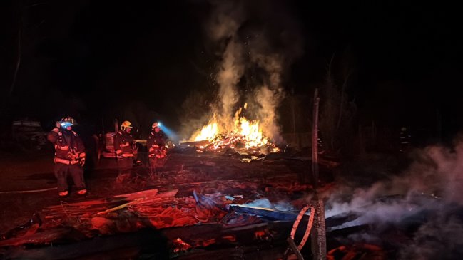 Dos ataques incendiaros se registraron en Lautaro y Perquenco: Hay bodegas y maquinarias quemadas
