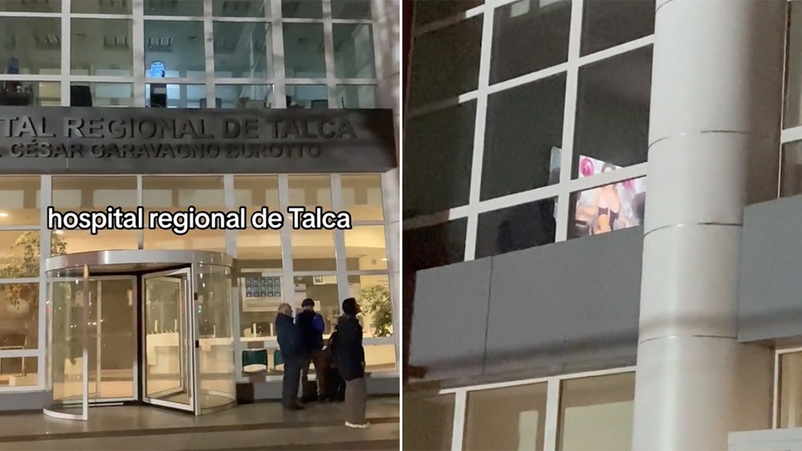 ¿Quién estaría viendo? Captan particular video en el Hospital de Talca ¿Quién estaría viendo? Captan particular video en el Hospital de Talca
