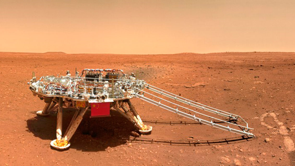 Científicos chinos confirman cambios en antiguo ambiente marciano gracias al rover Zhurong Científicos chinos confirman cambios en antiguo ambiente marciano gracias al rover Zhurong