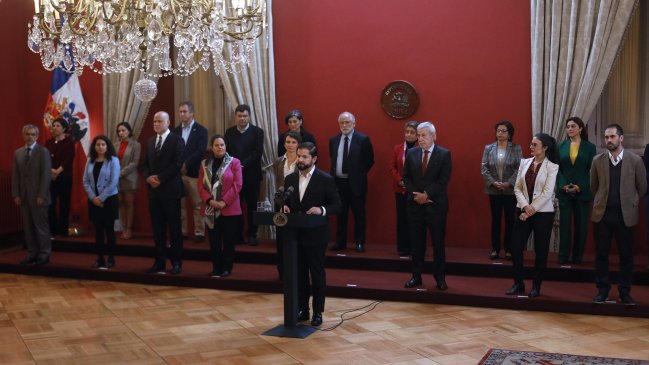 Presidente Boric concretó su tercer cambio de gabinete con cambios en cinco ministerios