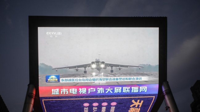 China realiza maniobras alrededor de Taiwán tras escalas de vicepresidente isleño en EEUU