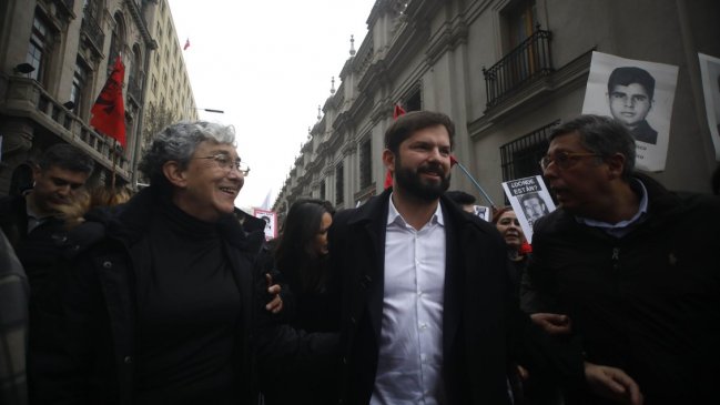 Presidente Boric se sumó a romería por 50 años del golpe