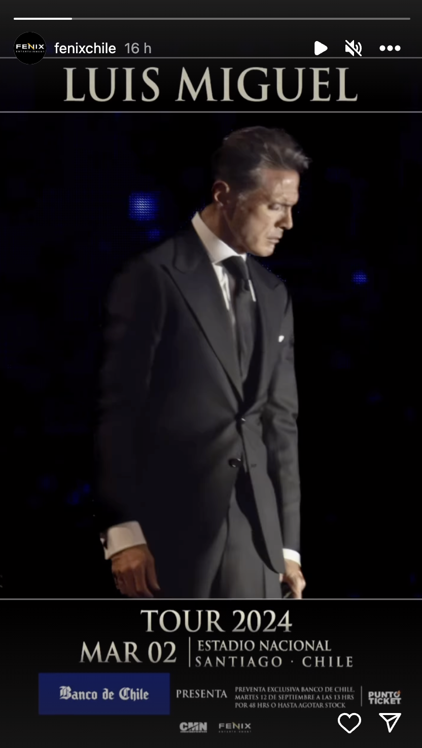 Luis Miguel Estadio Nacional 2024