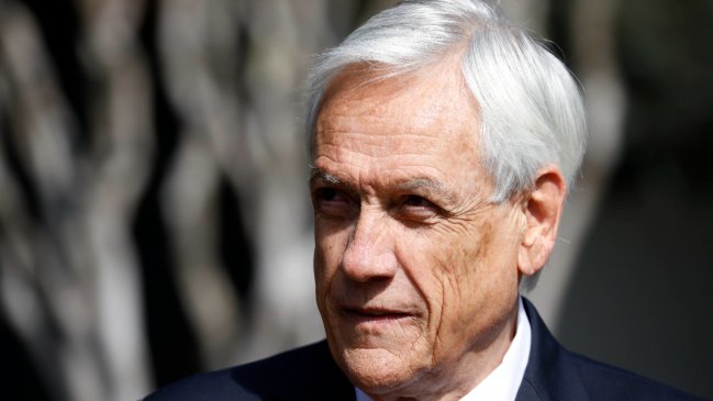Piñera acusó haber sufrido un 