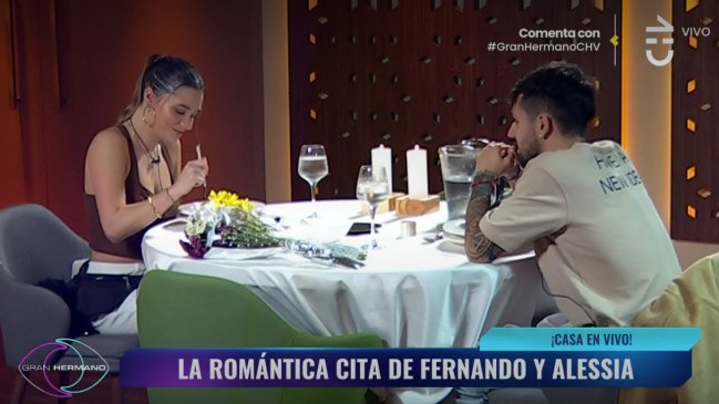 Alessia y Bambino en "Gran Hermano