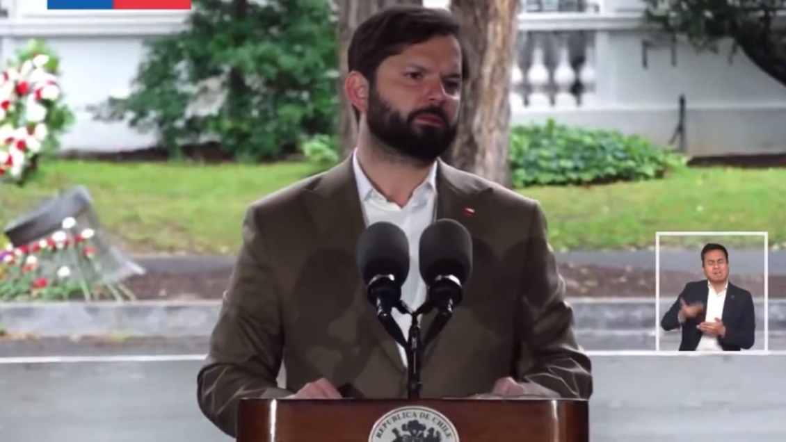 Boric: Golpe de Estado 