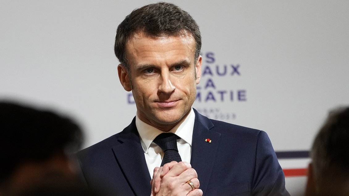 Macron anunció la salida Macron anunció la salida