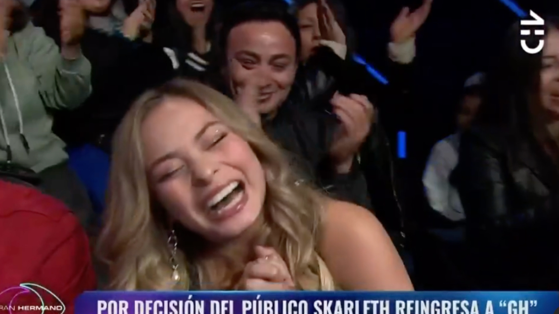 Entra soltera: Skarleth fue elegida por el público para reingresar a Gran Hermano Entra soltera: Skarleth fue elegida por el público para reingresar a Gran Hermano