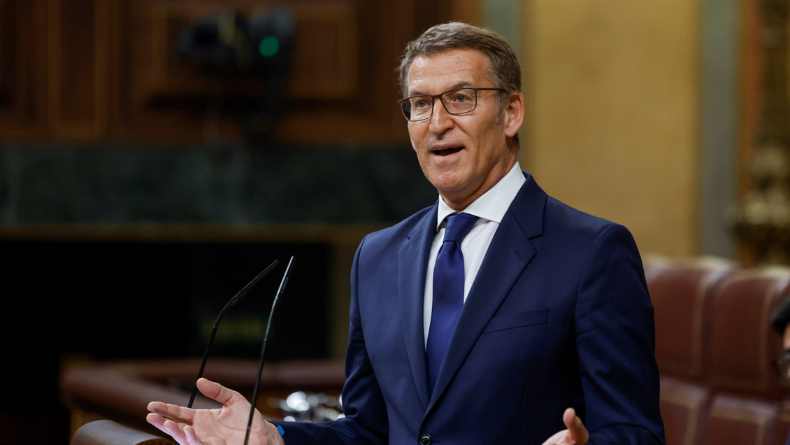Feijóo centra su investidura en un alegato contra Sánchez y la amnistía a independentistas