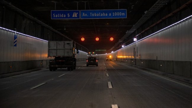 Autopista Vespucio Oriente no reabrirá tramo hasta solucionar filtraciones
