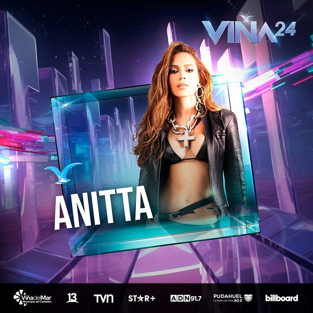 Anitta es una de las confirmadas para Viña 2024