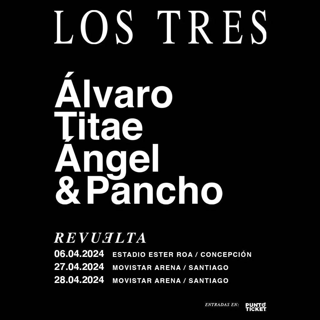 Los Tres regresan con su gira "Revuelta" en 2024