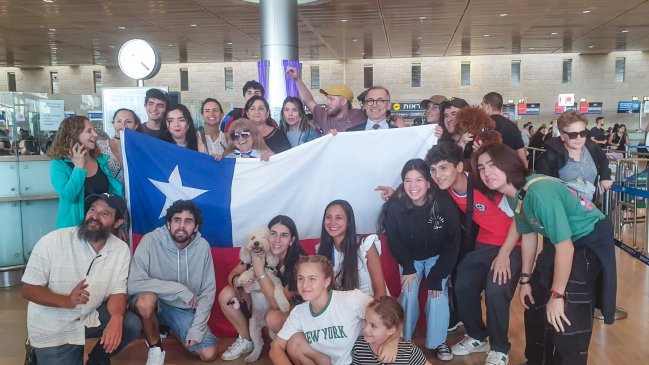 Despegó el cuarto y último vuelo humanitario de la FACh desde Israel