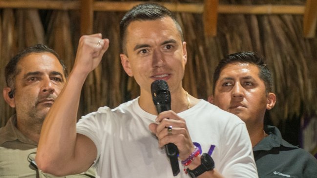 Daniel Noboa es el presidente electo más joven de Ecuador