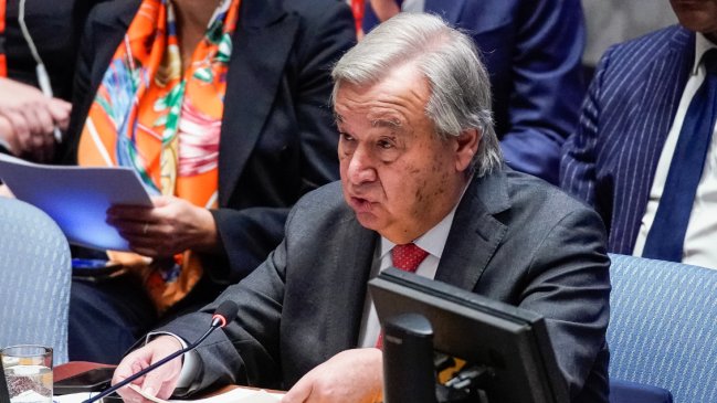 Israel entra en crisis con la ONU tras dichos del secretario general