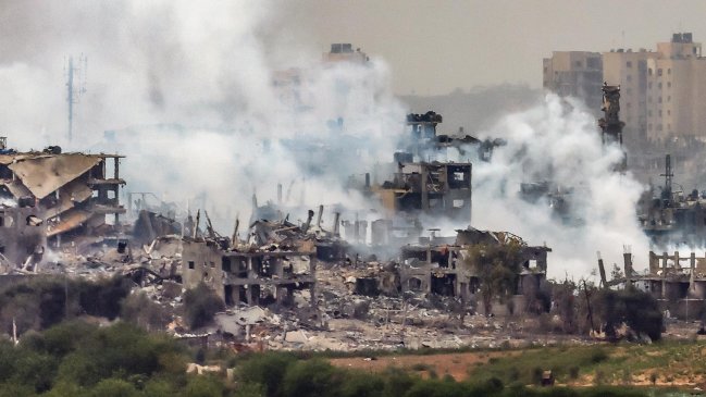 Asciende a 8.306 la cifra de muertos por los ataques de Israel contra la Franja de Gaza