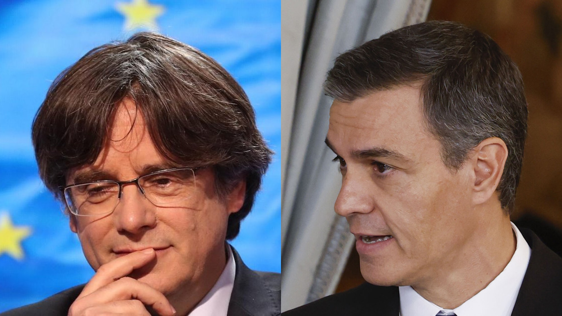 Puigdemont tensiona acuerdo entre Sánchez e independentistas catalanes para su investidura